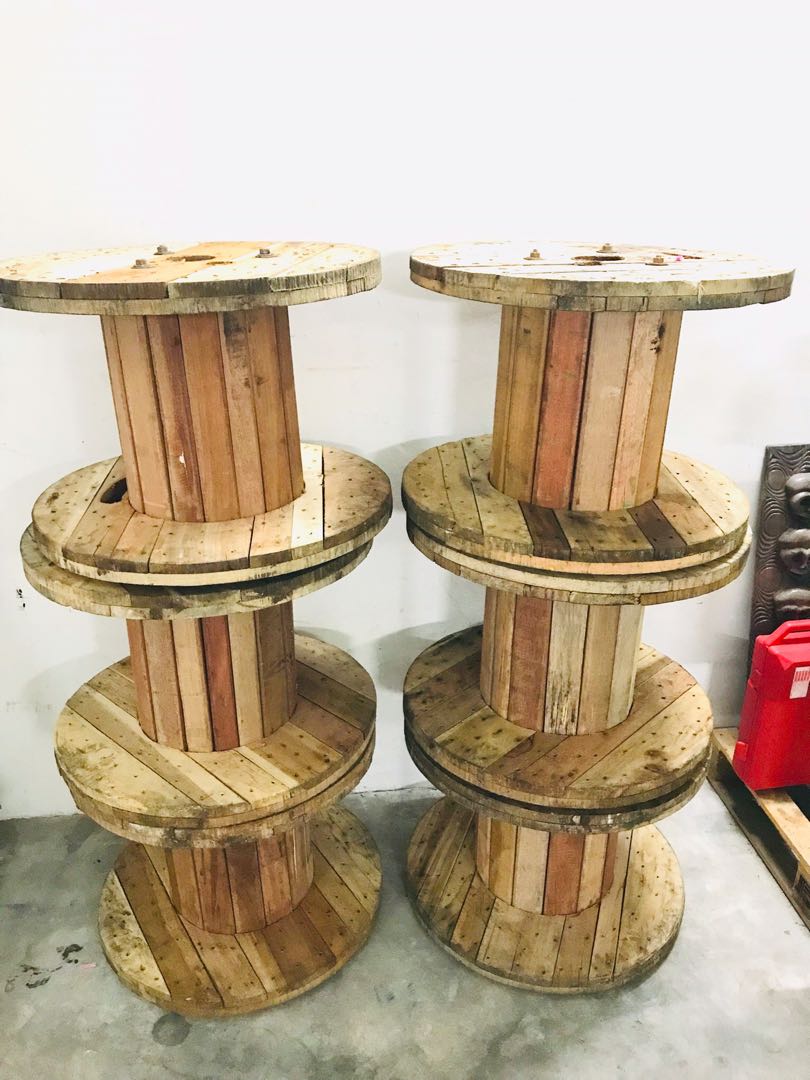 Clearing Sales Wooden cable drums