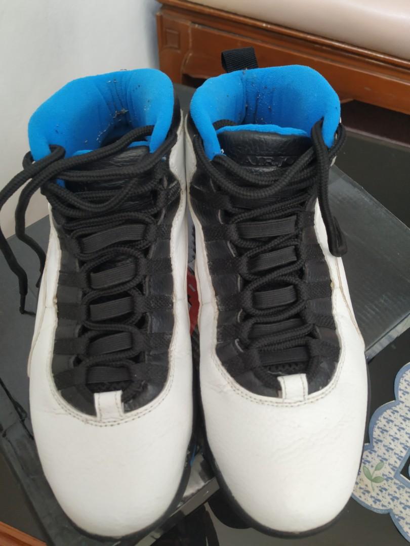 Sepatu Basket Nike Air Jordan 10 Retro Fesyen Pria Sepatu Sneakers Di Carousell