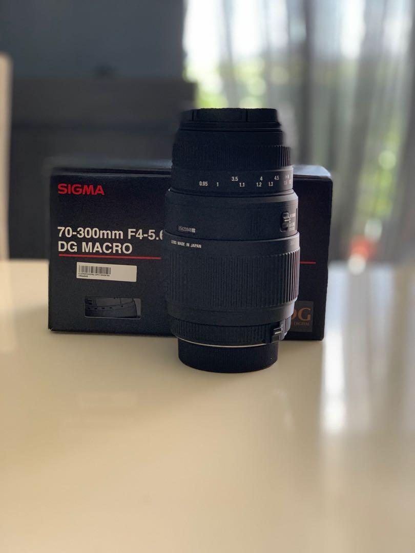 Sigma 70 300mm F 4 5 6 Dg Macro Lenses For Nikon Mount Photography Lenses On Carousell Sigma 70 300mm F 4 5 6 Dg Macro Lenses For Nikon Mount Photography Lenses On Carousell