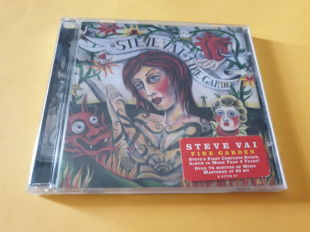 Steve Vai Fire Garden Cd Music Media Cds Dvds Other Media On Carousell Fire garden is the fourth studio album by guitarist steve vai, released on september 17, 1996 through epic records. carousell
