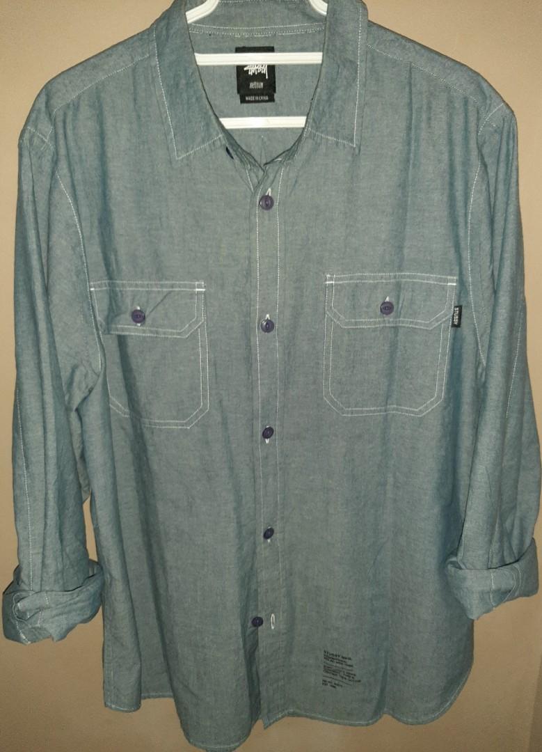 Stussy Longsleeve Denim Shirt 