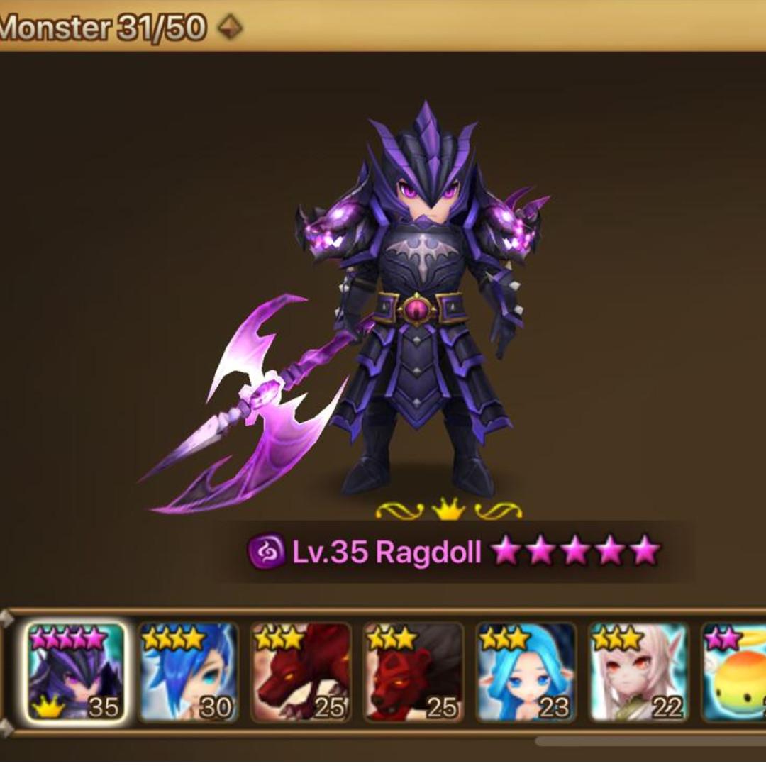 Summoners War Asia Ragdoll Starter Account Toys Games Video Gaming In Game Products On Carousell Discuss the latest gameplay, news and events with fellow summoners around the globe. summoners war asia ragdoll starter account
