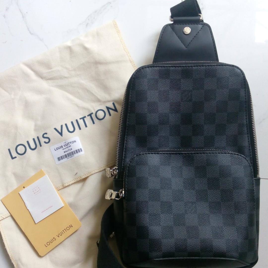 Louis Vuitton Original Tas selempang pria super keren, Fesyen Pria