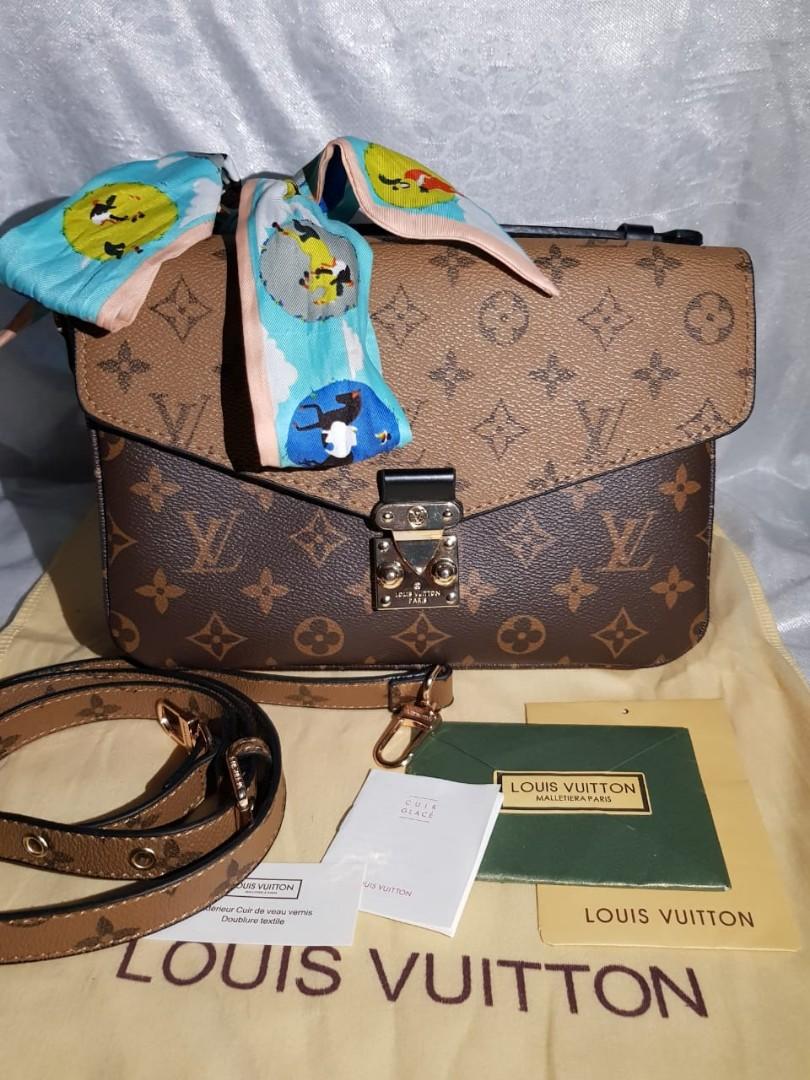 REAL PICT ! BIG SALE tas selempang tas import tas wanita LOUIS VUITTON  POCHETTE METIS / LV METIS