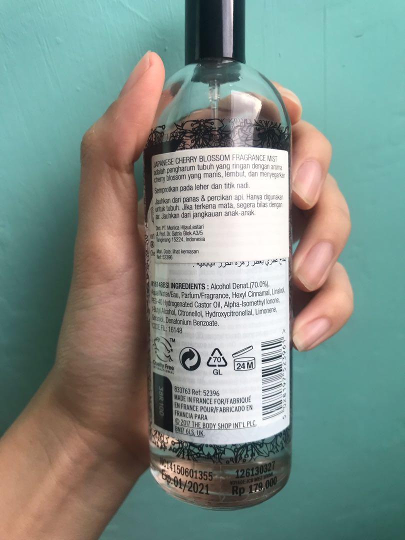 The Body Shop Japanese Cherry Blossom Parfum, Kesehatan & Kecantikan