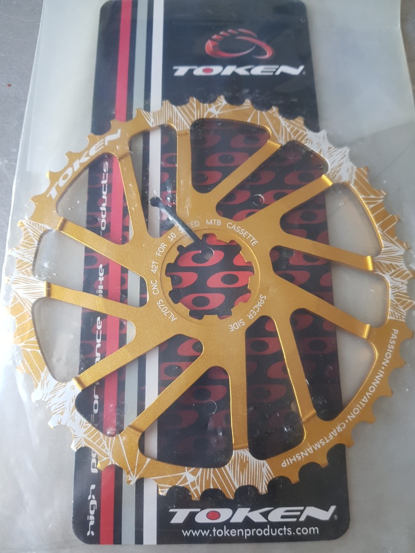 Token CNC 42T MTB Cassette 10 Speed, Sports Equipment, Bicycles