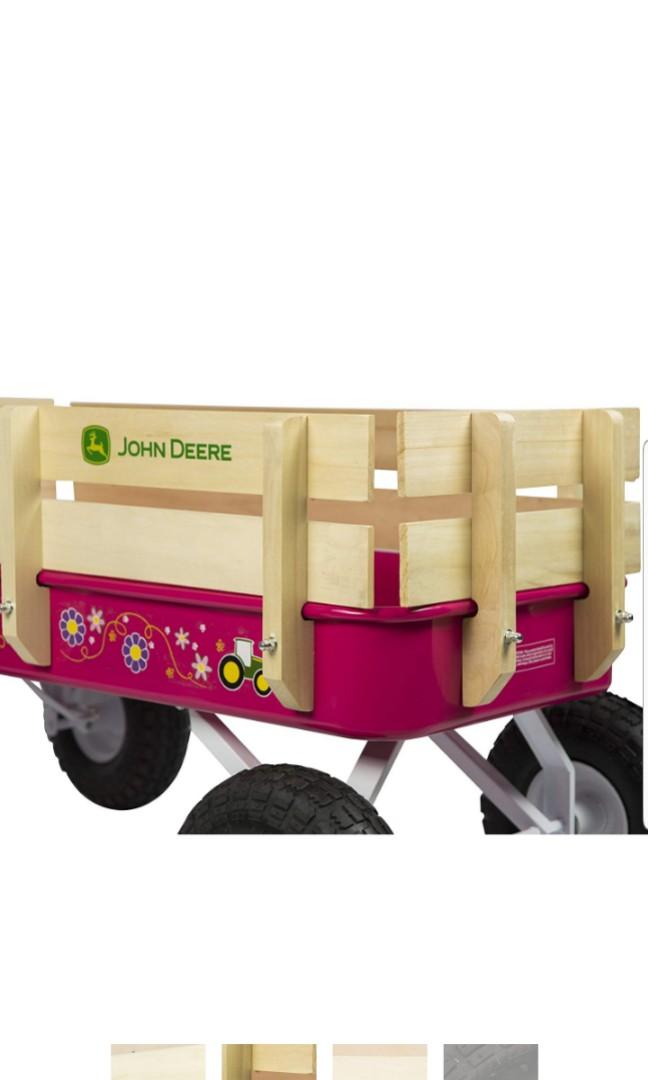 john deere wooden wagon