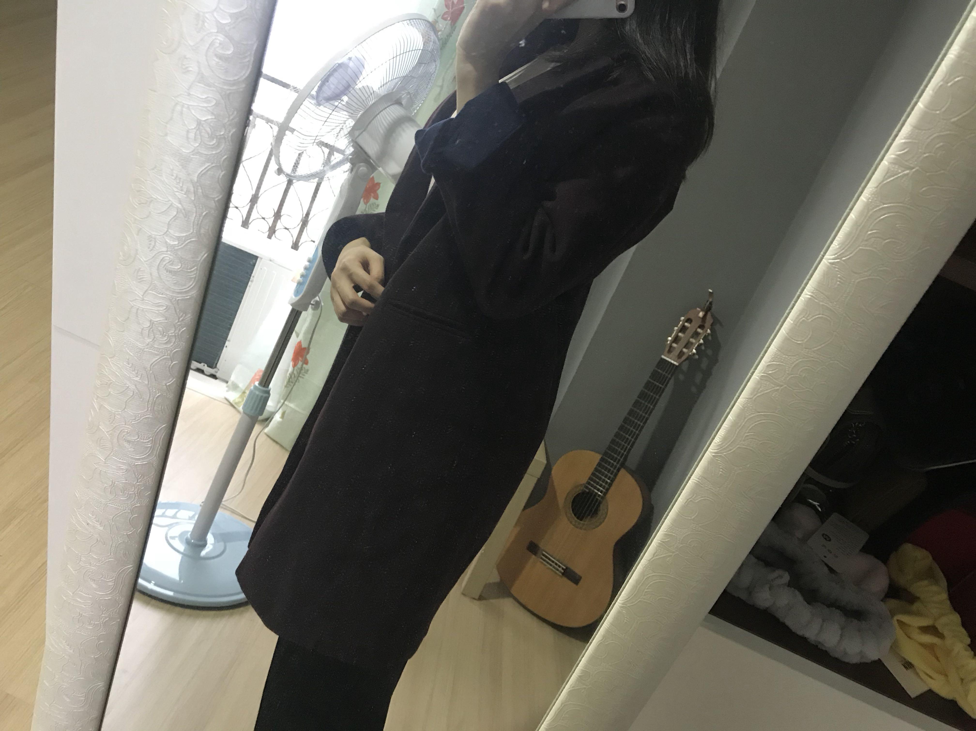 TOPSHOP Petite maroon wool coat Women s Fashion Coats Jackets