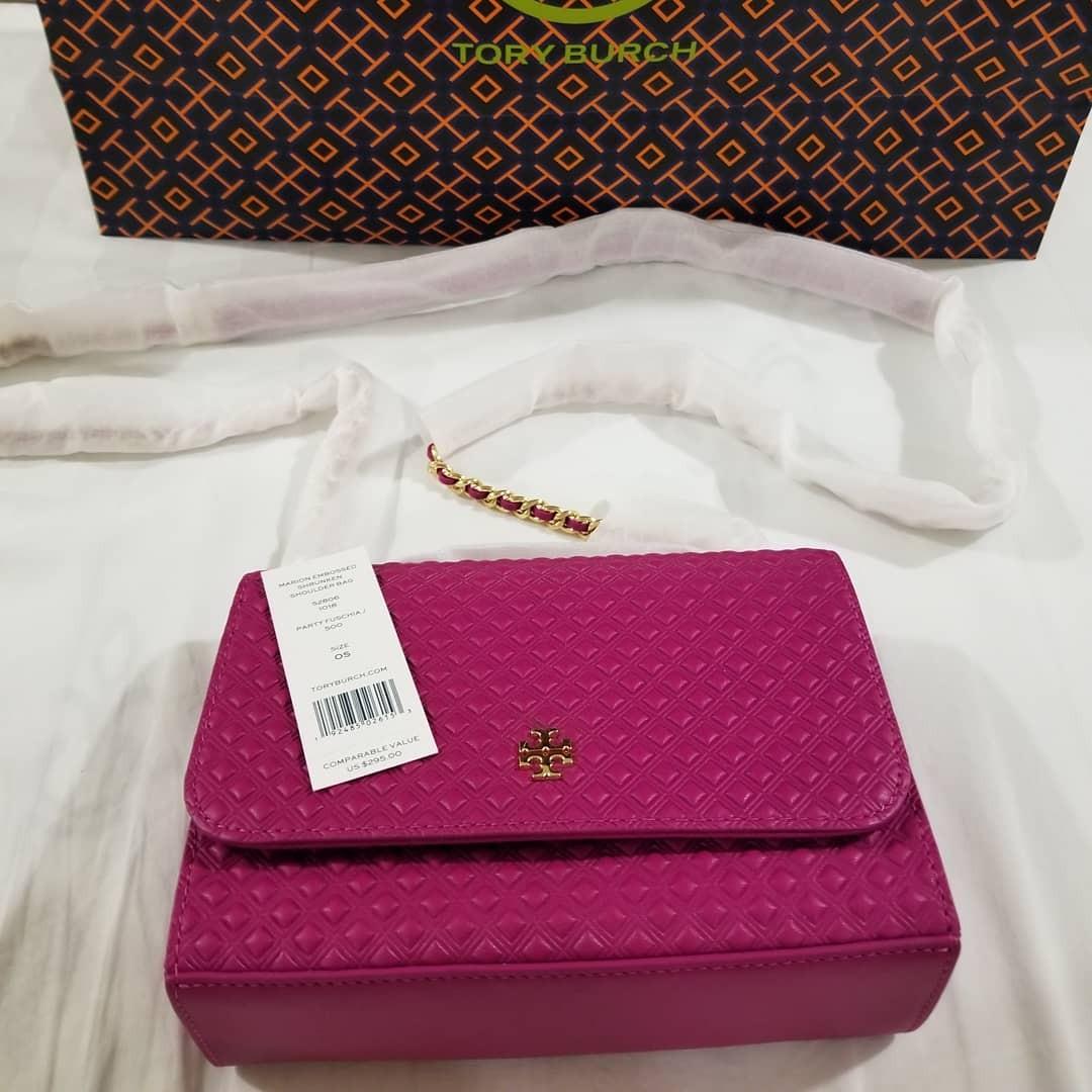 Tory burch sale marion embossed