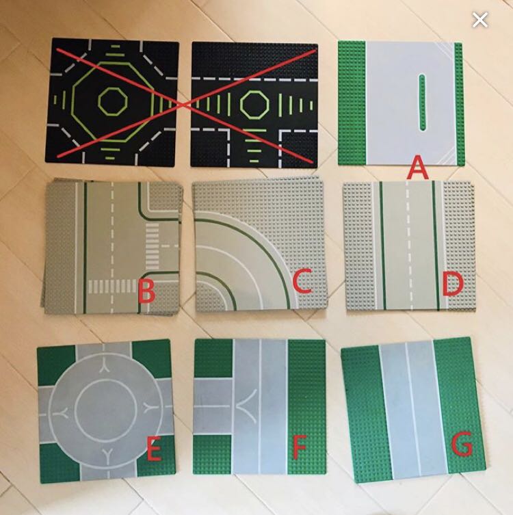 VINTAGE LEGO 底板, 興趣及遊戲, 玩具 & 遊戲類 - Carousell