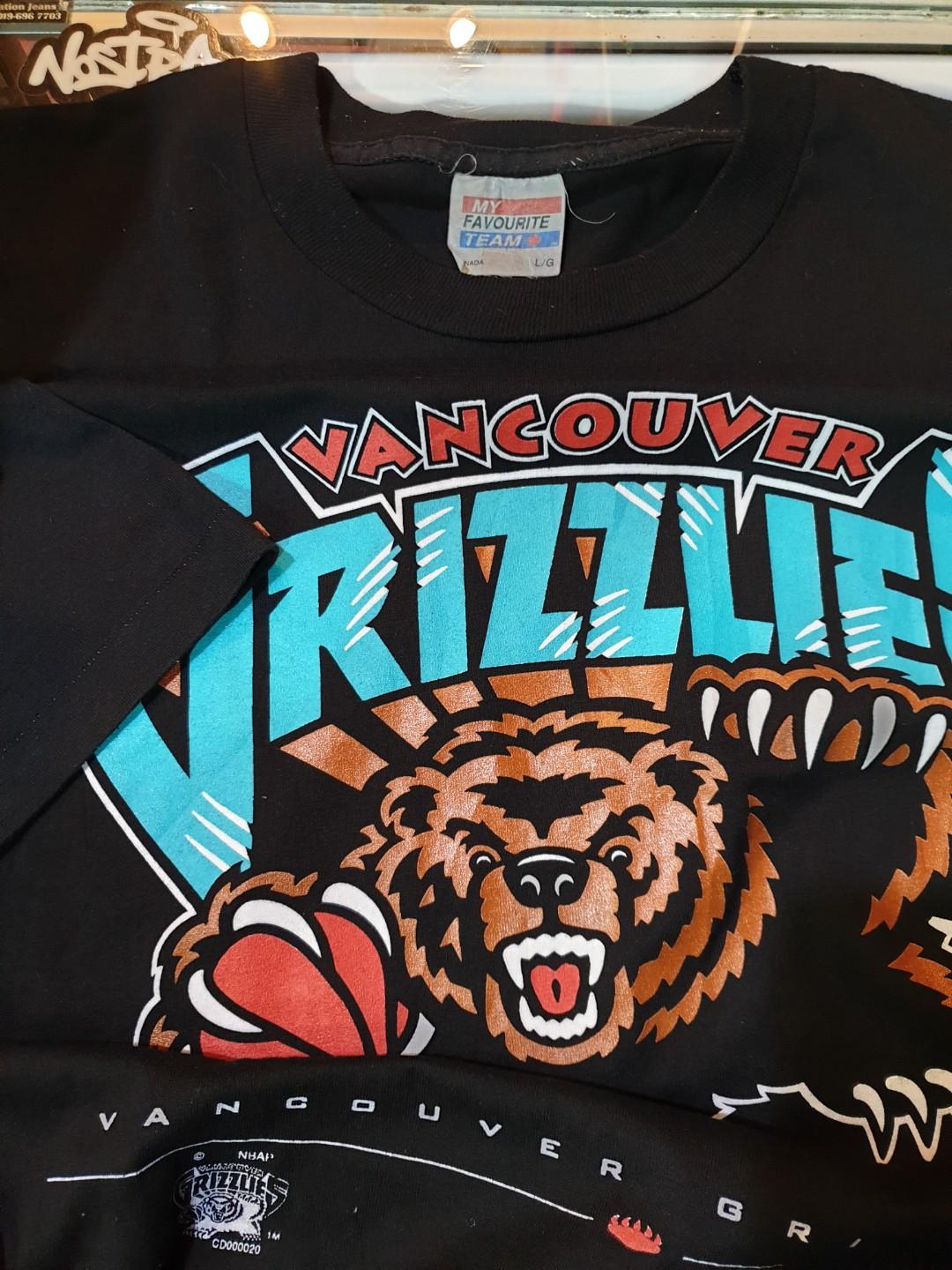 NBA - NBA Vancouver Grizzlies Retro T Shirt & Hoodie – 1920TEE