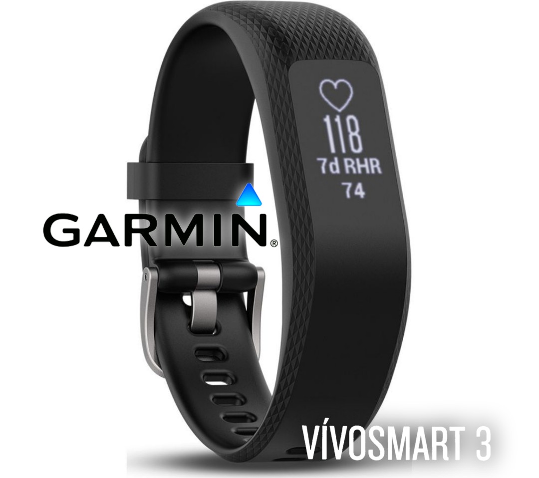 Garmin vivosmart 3 smart activity tracker with heart rate monitor discount