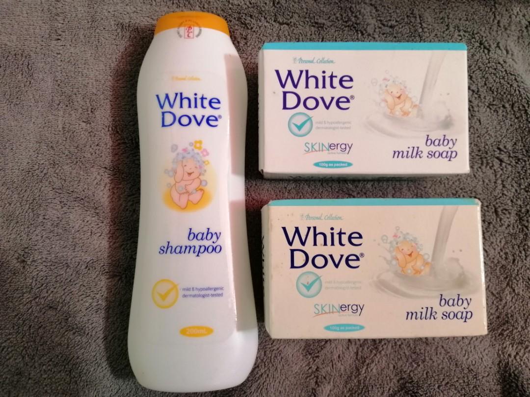 white dove baby milk soap
