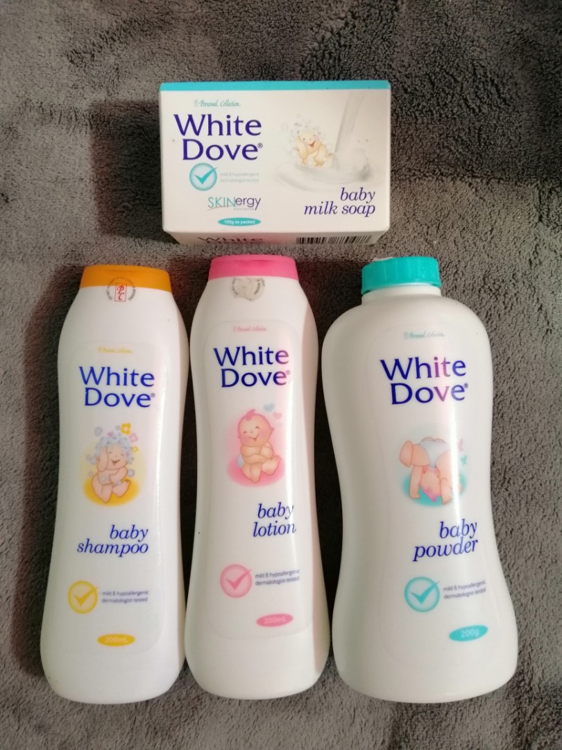 white dove baby lotion