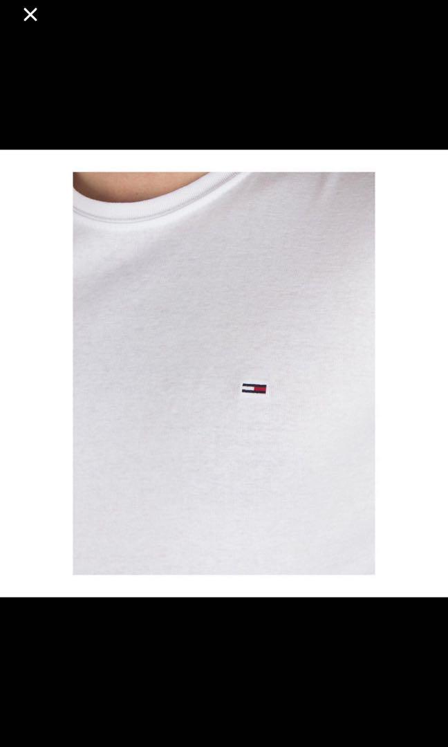 White Tommy Hilfiger Small Logo T-Shirt 