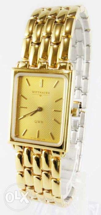 Wittnauer gold clearance watch qwr