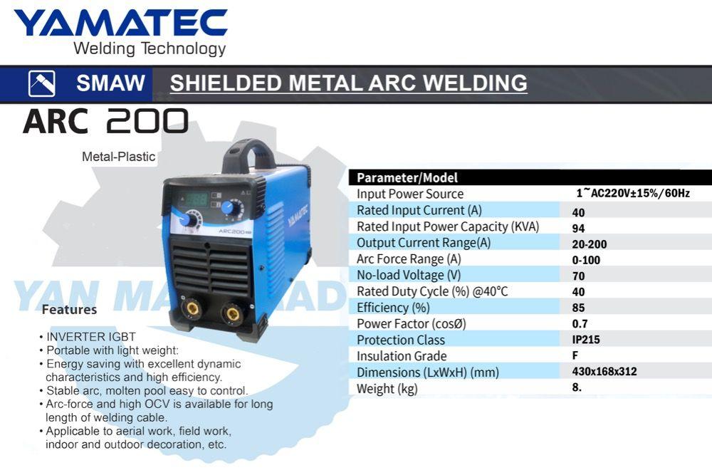 ARC200 Inverter Welding Machine Cebu, Commercial & Industrial