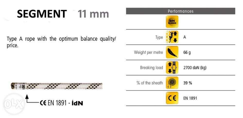 Carmental Dynamic Rope Dynamic Rope Static Rope Kernmantle Rope Beal Rope Rescue Rope Climbing ...