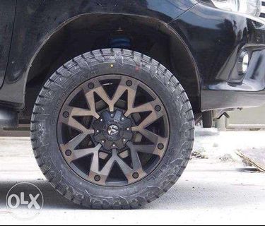 Toyota Hilux Fortuner Ford Ranger Everest Fuel Ambush Wheels Tires New