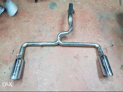 Borla Twin Pipe Y Pipe Exhaust Customized