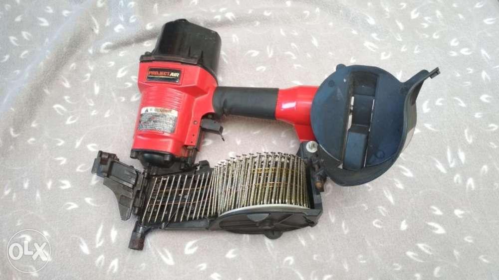 Project air Nail gun with nails, Furniture & Home Living, Home