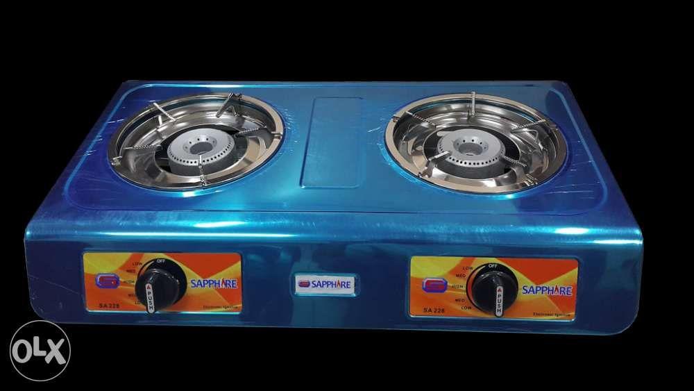 Stainless Gas Stove Thick Quality kitchen use LPG (Category: Other Kitchenware & Tableware) located in Famy. Submitted by nephalemz (Listing ID 238557545, Image 2). Description: Heavy Duty Gas Stove Sapphire Gas Stove Brand new High Quality heavy duty stove Blue Flame SA-128 550 SA-228 950 SA-328 1150 SA-338 1250 Dealers and retailers are welcome.