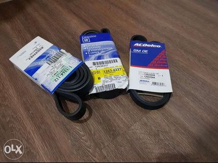 Chevrolet Camaro Ford Mustang GMC Drive Belts Bnew AC Delco Fan Belt