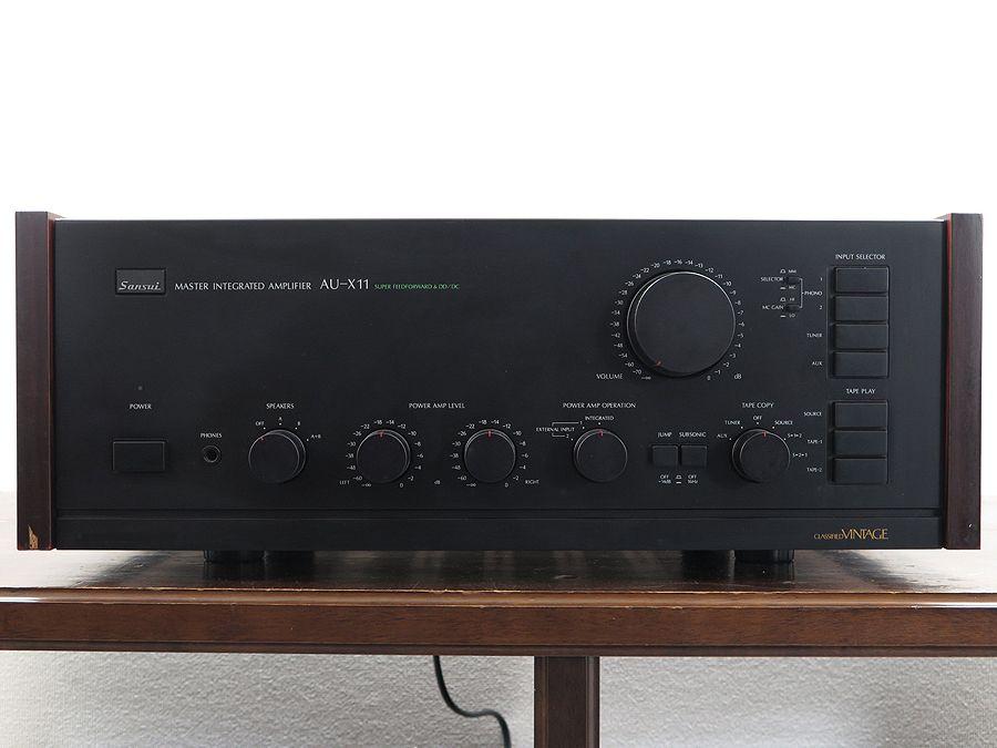 Sansui AU-X11 Mos Vintage, Audio, Portable Music Players on Carousell