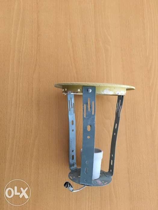 Fluorescent light box Case Single or Double 40 Recessed Pin Light case