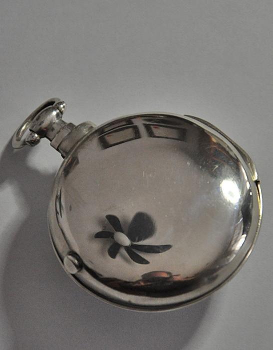 C1790 "Samson" London Verge Fusee Silver Pocket Watch, Men's Fashion