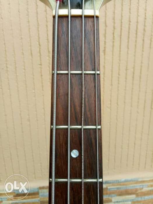 Burny WSB80 Bass Guitar Japan (Category: Musical Instruments) located in Manila. Submitted by kinganalog (Listing ID 238567155, Image 3). Description: Burny WSB-80 Bass Guitar 90's made in Japan, Vier Luna Signature Active bass guitar. Minor dents and scratches, paint chips on body. All stock from pickups to hard ware. Sale or swap to other Japan made guitar. Trade value is higher than selling price. Selling for 10K with generic soft case..