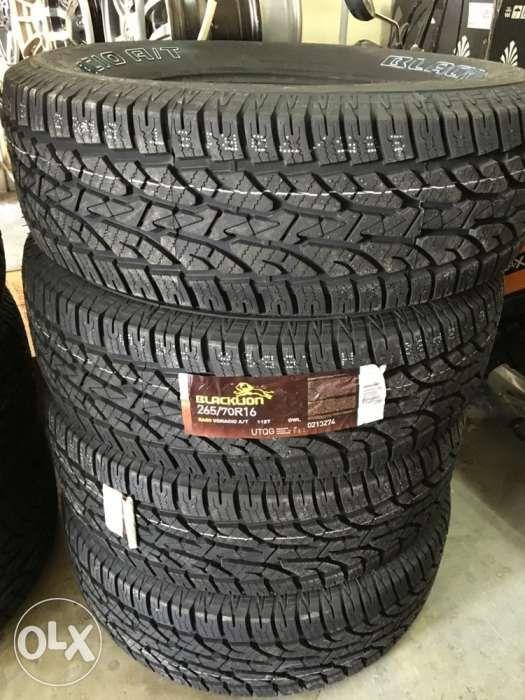 275 55 R Blacklion And 265 50 R All Terrain Tire Brandnew Car Parts Accessories Mags And Tires On Carousell