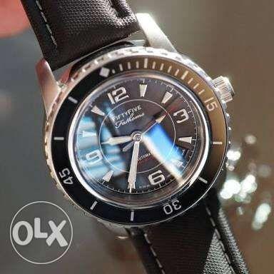 Seiko Blancpain Fifty Fathoms homage watch, Luxury, Watches on Carousell