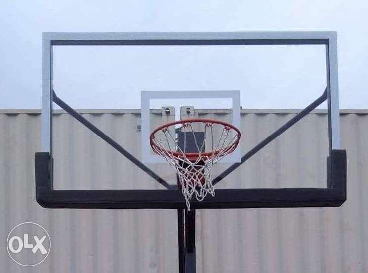 Basketball Board Set Fiberglass Acrylic FLEXIGLASS, Sports Equipment
