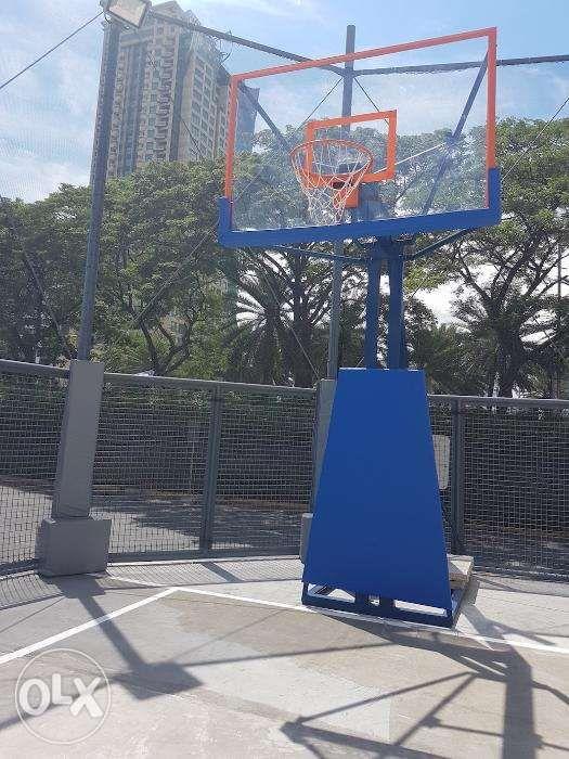 Basketball Board Set Fiberglass Acrylic FLEXIGLASS, Sports Equipment