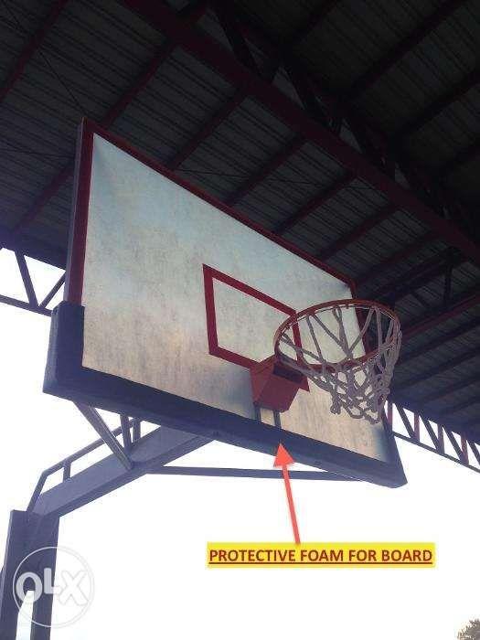 Basketball Board Set Fiberglass Acrylic FLEXIGLASS, Sports Equipment