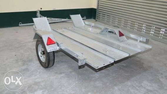Motorcycle Trailer for ATV or 2 motorcyles with Ramp brand new