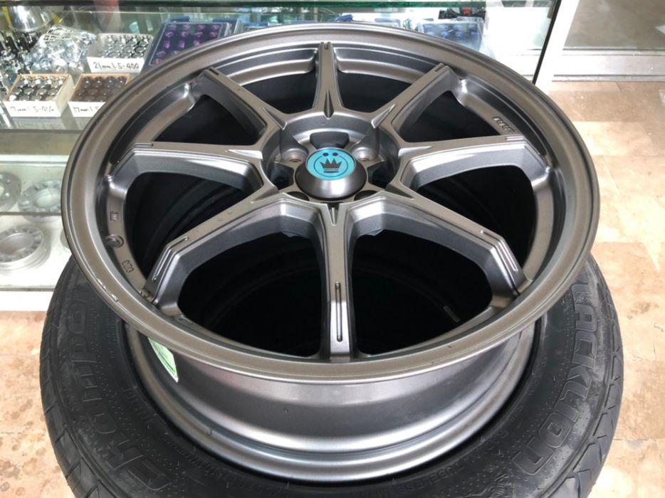 17inch Konig Gunmetal Code N716 Brandnew Mags 4 Holes PCD 100, Car ...