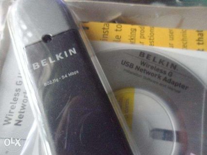 Belkin wireless G usb network adapter
