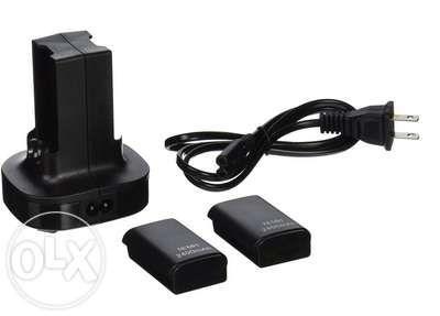 XBOX 360 2 Pack Rechargeable Battery Charging Station ZQ5C