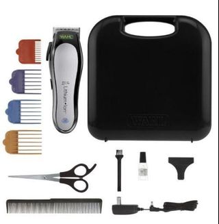 WAHL 9766 Home Lithium Ion Dog Cat Pet Grooming Clipper Trimmer ZQ5H