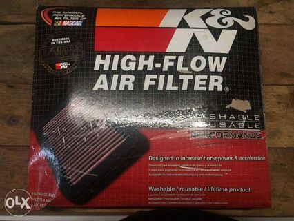 KN HighFlow Air Filter