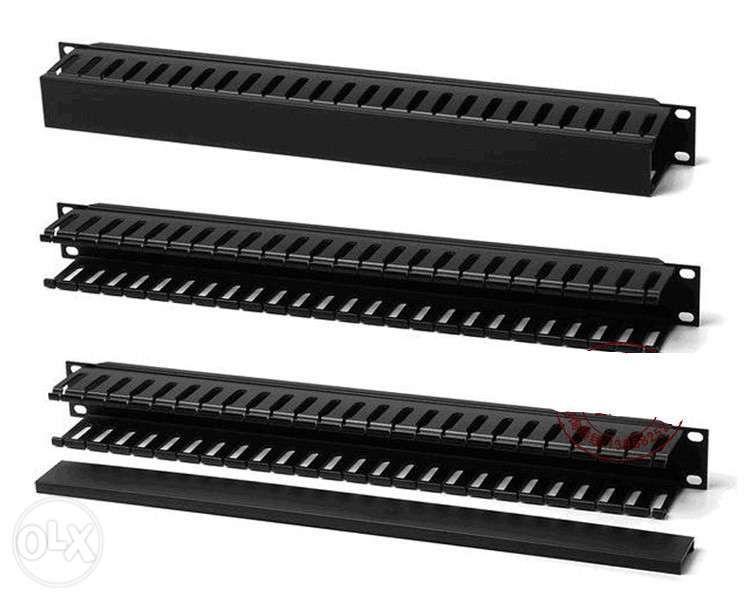 Network Cable Organizer Network Cable Management 1U Metal Material