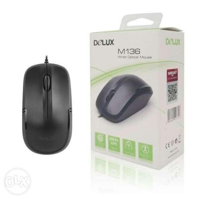 delux m136 wireless optical mouse