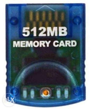 HDE 512 MB Memory Card for Nintendo GameCube Wii Game Console ZQ7E