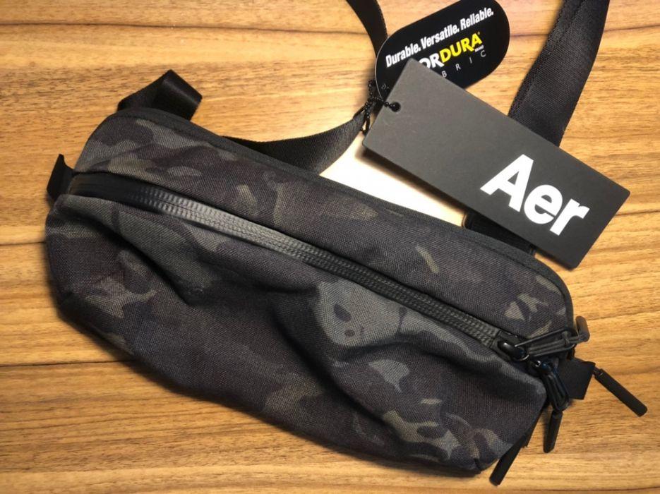 aer day sling 2 black camo