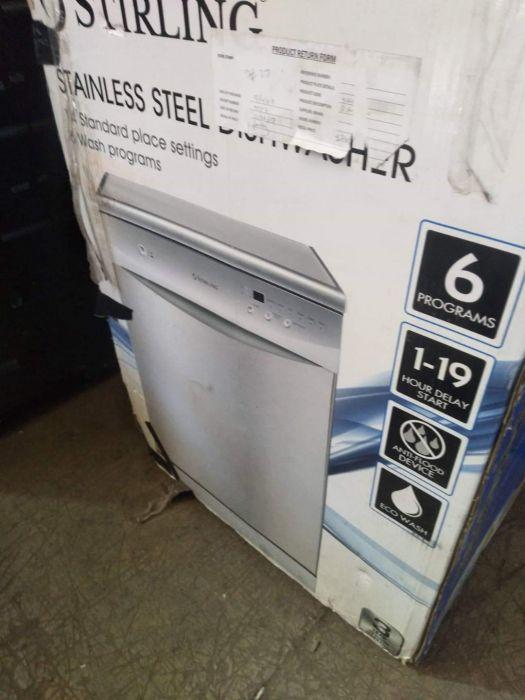 Stirling Stainless Steel Dishwasher, TV & Home Appliances, Kitchen