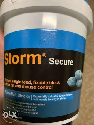 Storm Secure Rat Bait Wax Blocks Rat Control