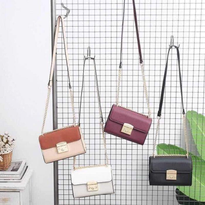 Aldo Sling Bag with Gold Chain, Women's Fashion, Bags & Wallets, Cross