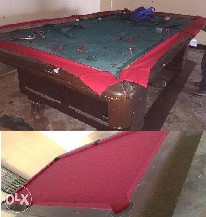 Billiard table Repair Billiard Repair Transfer location change cloth